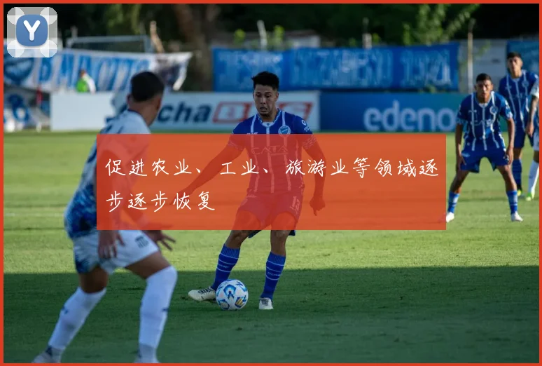 促进农业、工业、旅游业等领域逐步逐步恢复